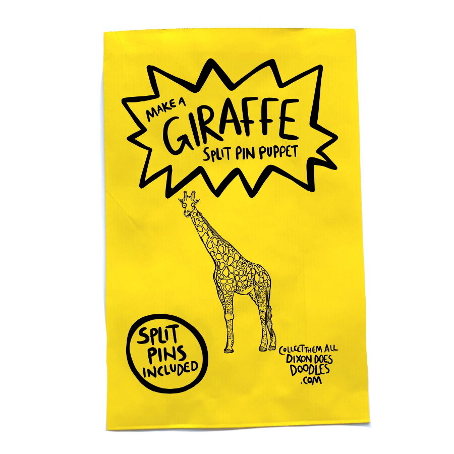 Giraffe Puppet Making Kit