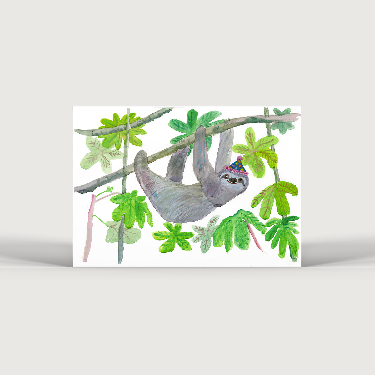 Guarumo Tree Sloth Print