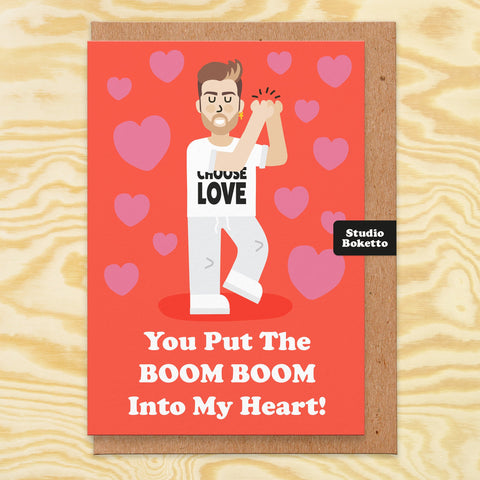 George Michael Valentine's Card