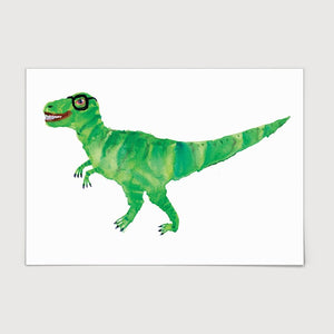 T Rex in Specs Print