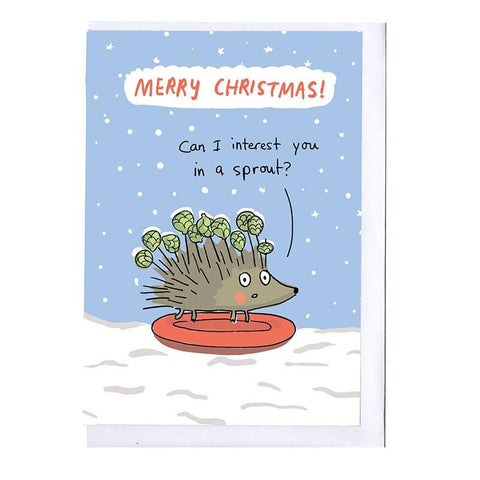 Can I Interest You in a Sprout Christmas Card