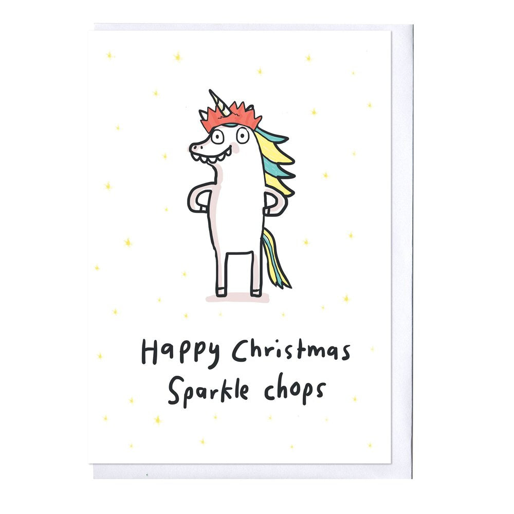 Sparkle Chops Card