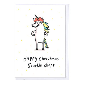 Sparkle Chops Card