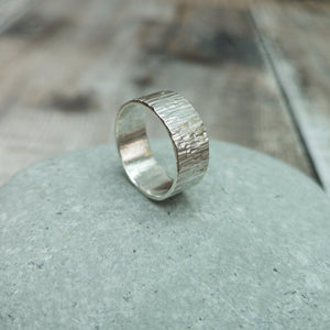 Sterling Silver Wide Ring / Thumb Ring