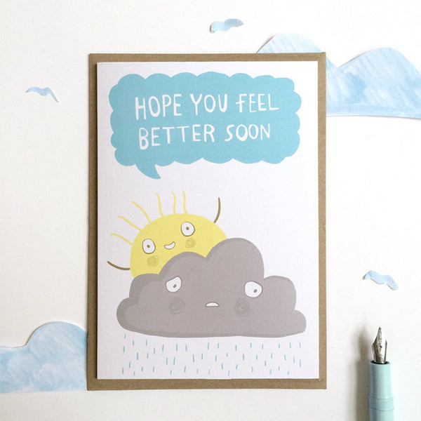 Sun Hope You Feel Better Soon Card