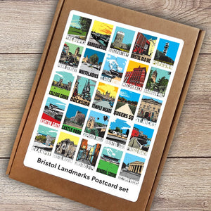 Bristol Landmarks Postcard