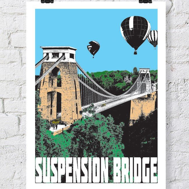 Clifton Suspension Bridge Landmark Print