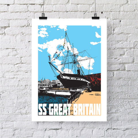 SS Great Britain Print