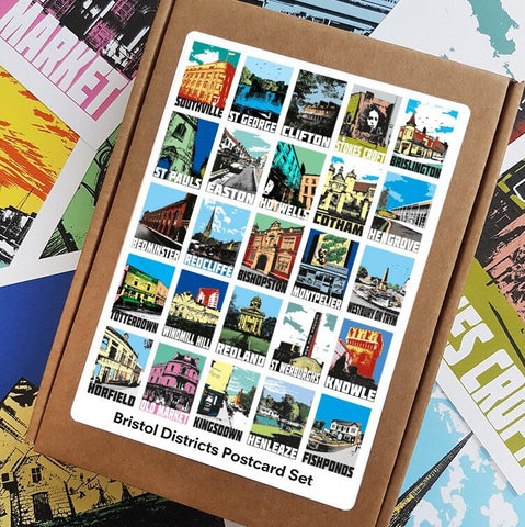 Bristol Districts Postcard Set