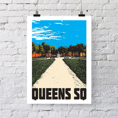 Queens Square Print