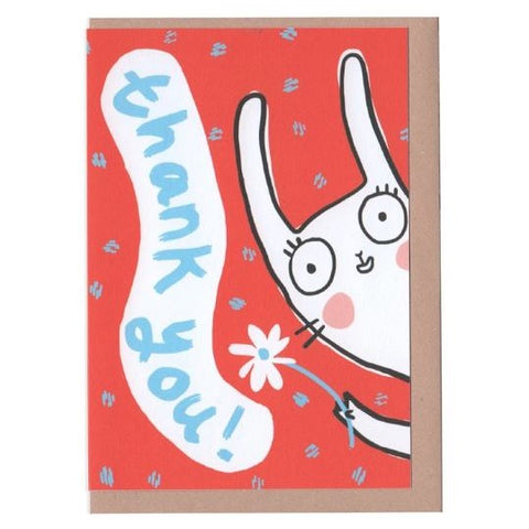 Thank You Rabbit Card