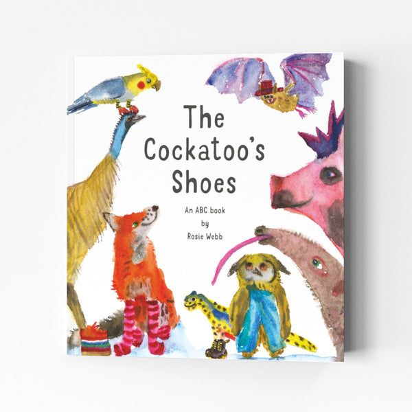 "The Cockatoo's Shoes" Alphabet book by Rosie Webb