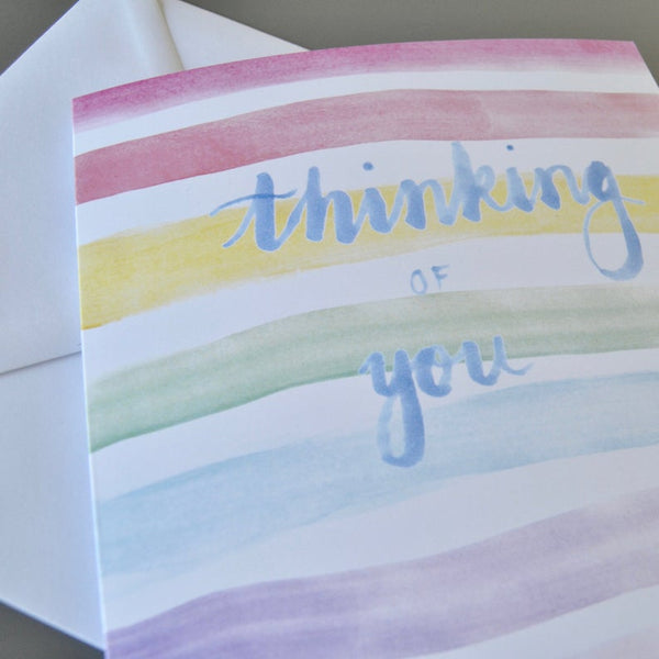 Thinking of You Rainbow Card
