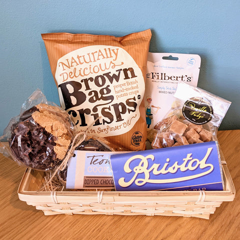 Bristol Hamper with local chocolate and produce