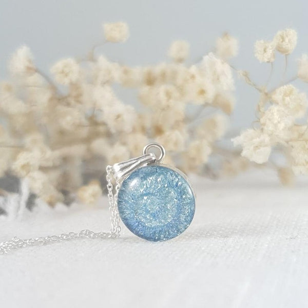 Aquamarine, March birthstone, pendant, handmade in Bristol