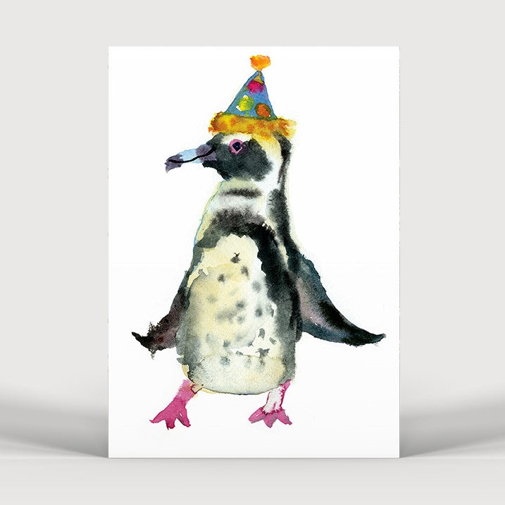 Party Penguin Print